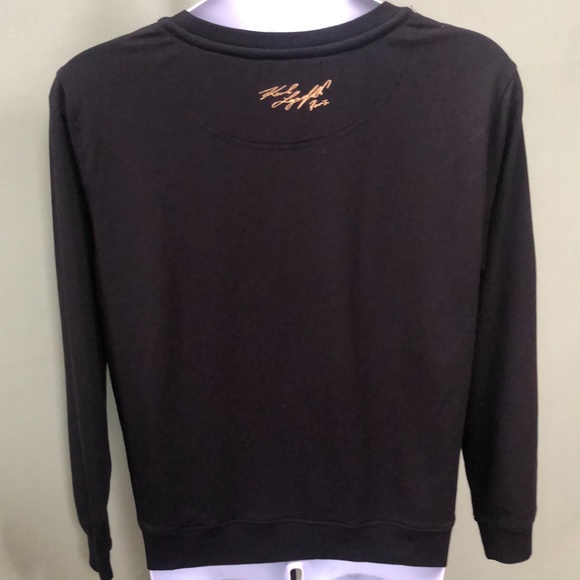 Karl Lagerfeld Paris Women's Long-Sleeve Shirt, L - Picture 5 of 11